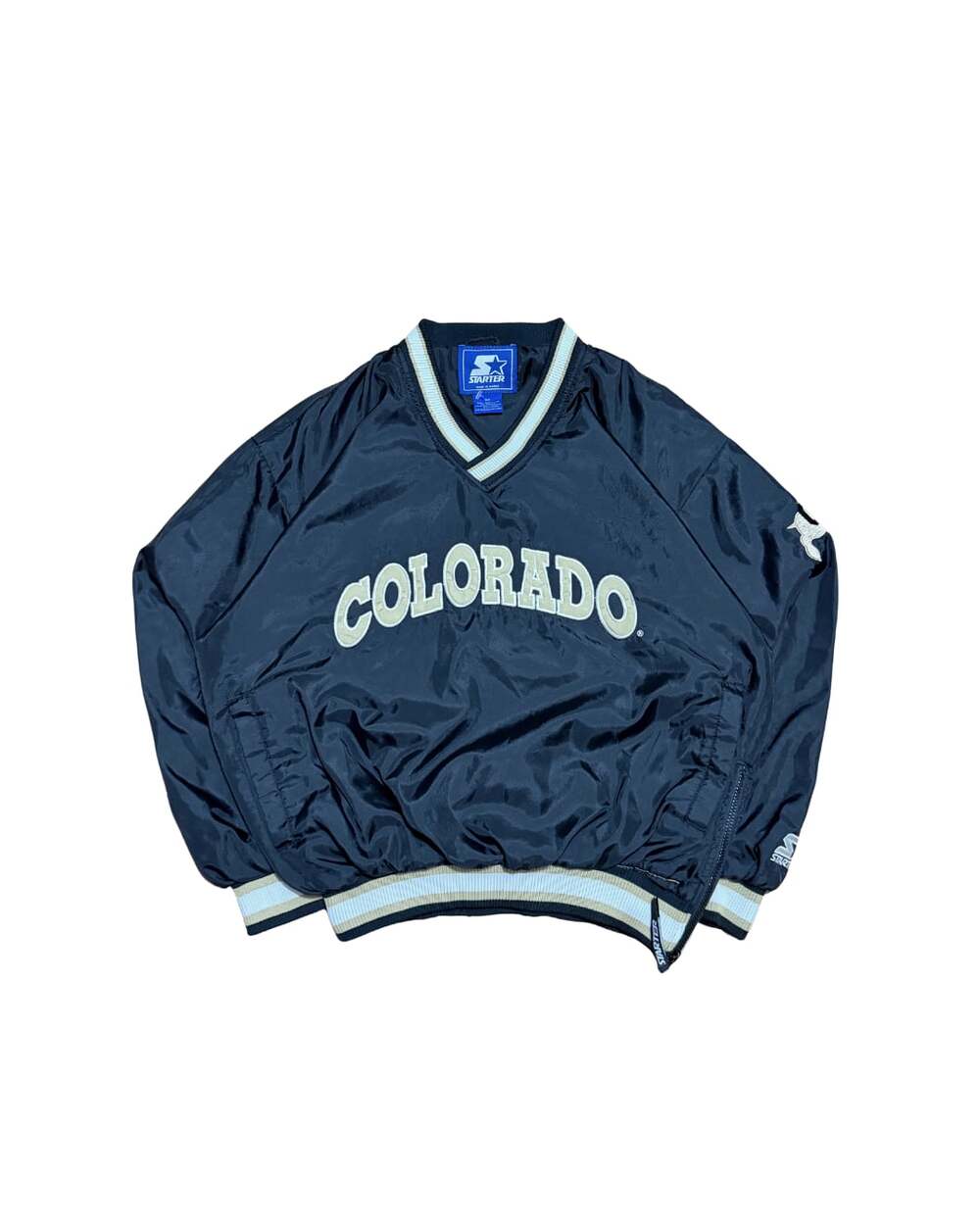 Vintage 90s Colorado Buffaloes Starter Pullover Jacket